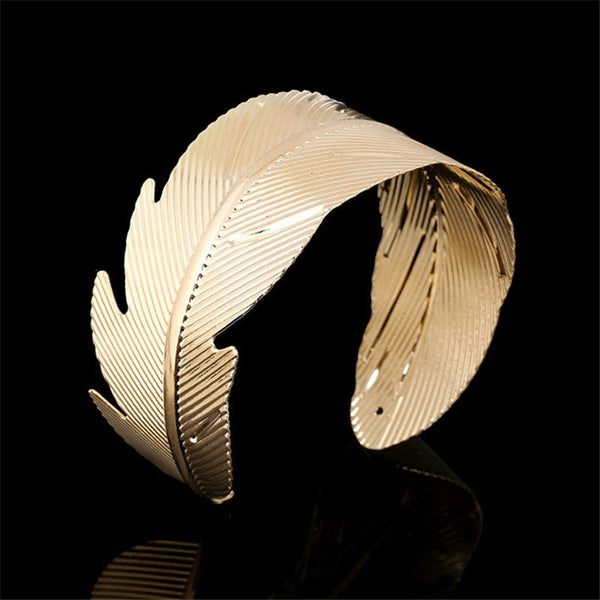Gold Egyptian Arm Cuff Bracelet