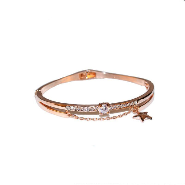 Crystal Star Bangle Bracelet
