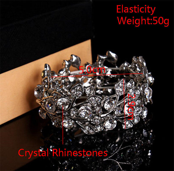 Bracelet Luxury Alloy Leaf Cuff Bracelets