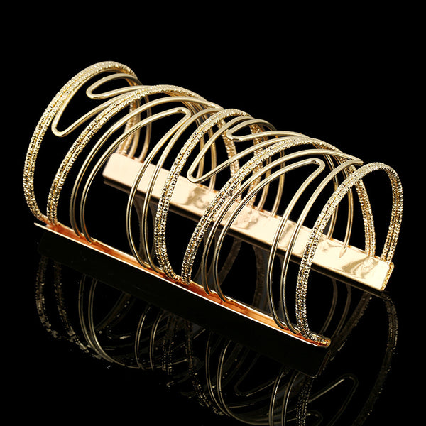 Exaggerate Punk Cuff Bracelet