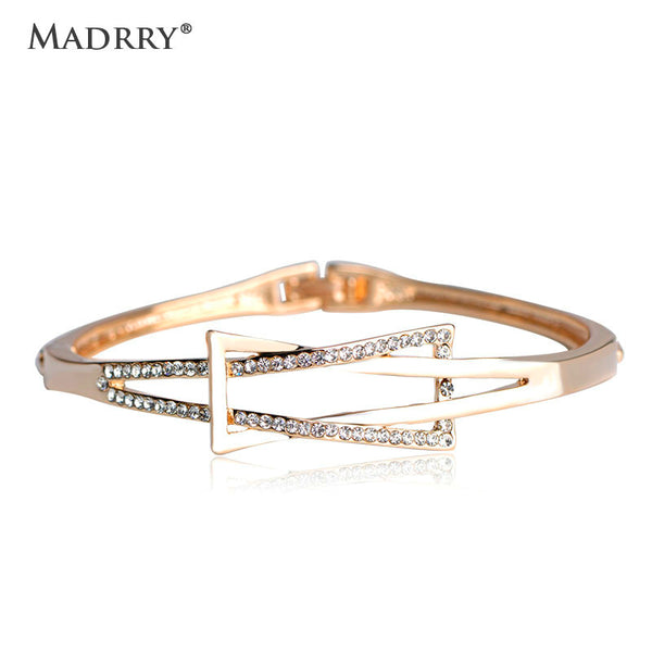 Madrry Zinc Crystal Bangle