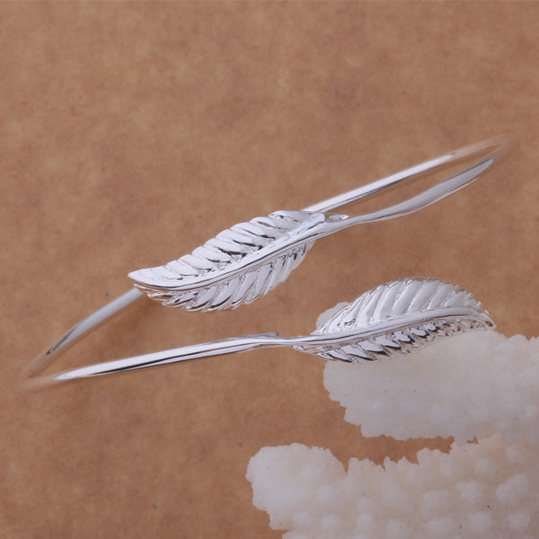 Angel's Wings Alloy Bangle